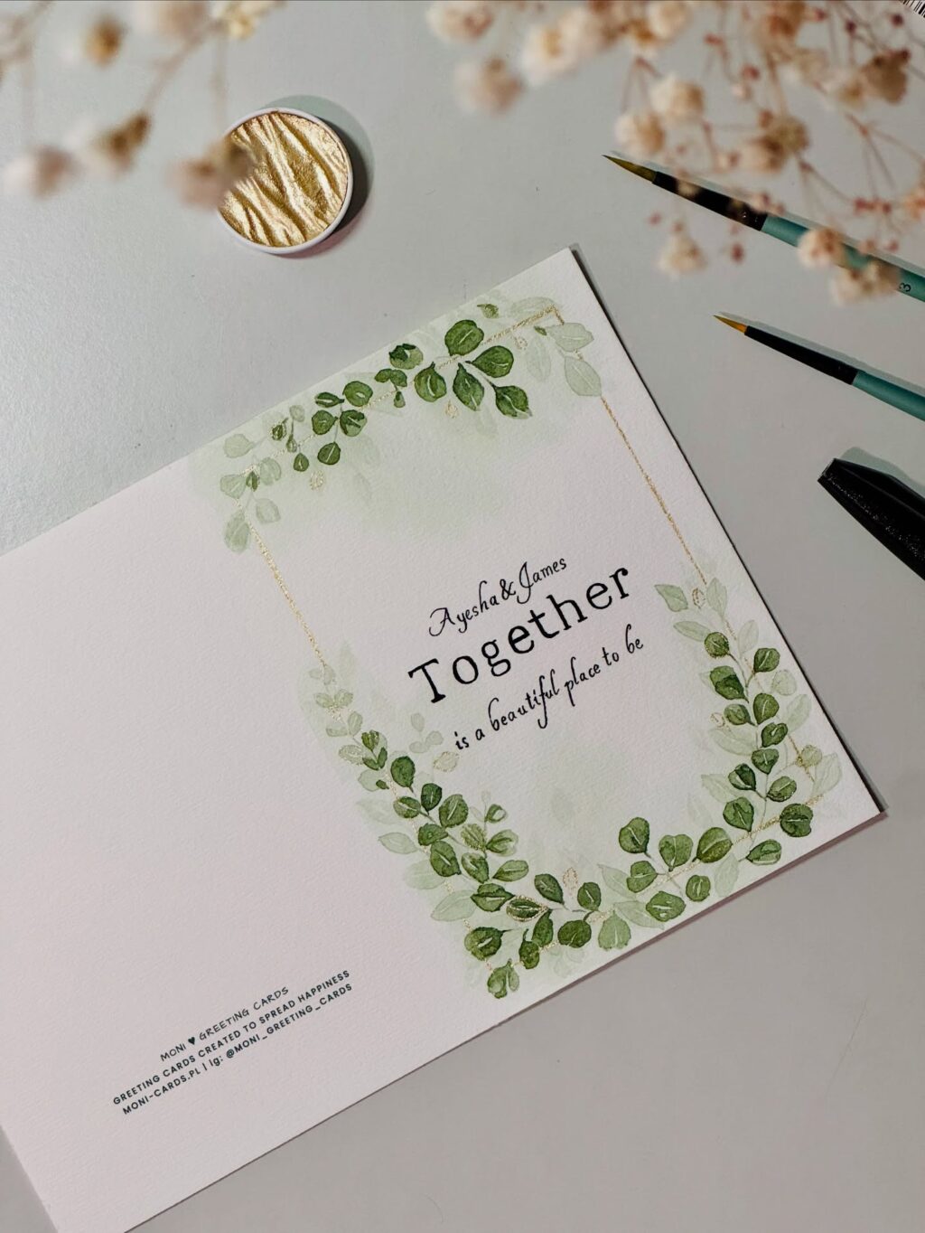 Instagram post from moni_greeting_cards. This post is in position 1.